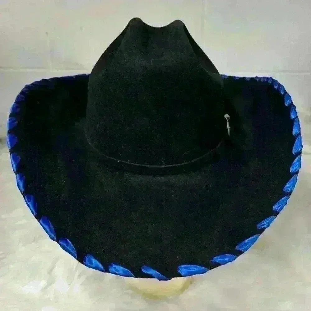 Vintage Bailey 4X Cowboy Hat Angora Blend